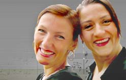 Alexandra Gauger und Friederike Huck