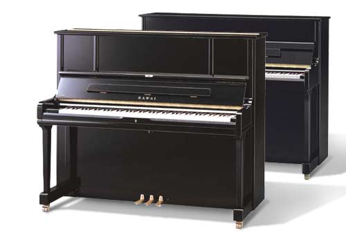 Kawai Modelle K5 (vorne) und K2